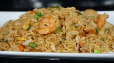 Easy Shrimp Fried Rice Recipe | How to Make Chinese Fried Rice | better than Take Out