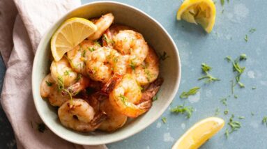 15-Minute Lemon Garlic Shrimp