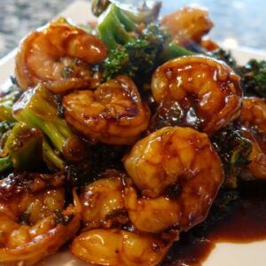Amazing Shrimp And Broccoli In Garlic Sauce 🥦🍤