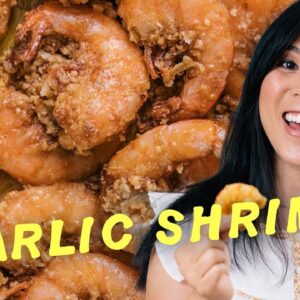 I Recreated World Famous Garlic Shrimp Scampi | Honeysuckle Hawaiian Adventures