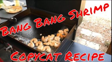 Bang Bang Shrimp - Blackstone Griddle Recipe