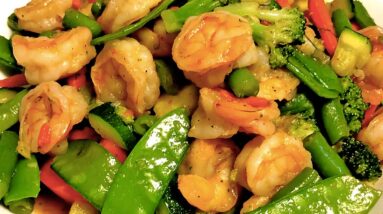EASY SHRIMP VEGETABLE STIR-FRY