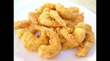 Crispy Fried Shrimp - Southern Restaurant Secrets for Home Cooking - PoorMansGourmet