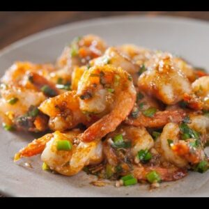 Garlic Ginger Shrimp Stir fry Recipe