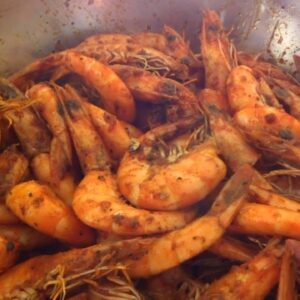 Louisiana Spicy Shrimp Recipe (Boiling Crab - Whole Sha-Bang Style)