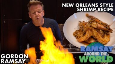 Gordon Ramsay's Easy New Orleans Style BBQ Shrimp Recipe | Ramsay Around the World