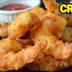 CRISPY PRAWN FRIED Original Restaurant Recipe || Fried Shrimp by (YES I CAN COOK) #PrawnTempura