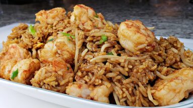 EASY SHRIMP FRIED RICE | EASY Shrimp Fried Rice Recipe | Chinese Take Out Fried Rice