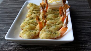 Prawn Provencale - Baked Garlic and Herb Shrimp Appetizer