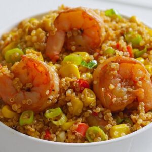 Quinoa Shrimp Bowl
