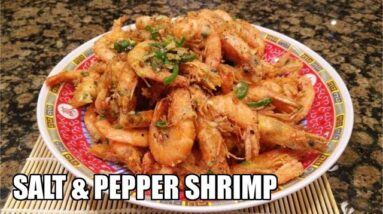 SALT & PEPPER SHRIMP Recipe