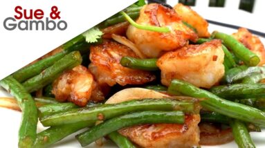 Shrimp and Green Beans Stir Fry Recipe