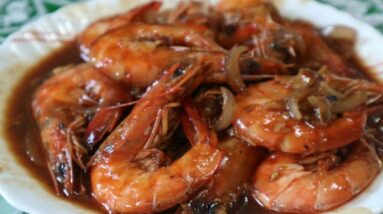 SHRIMP WITH OYSTER SAUCE ( SHRIMP RECIPE)