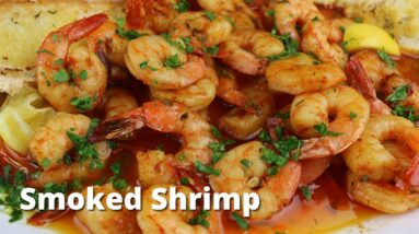 Smoked Shrimp Recipe | Barbecue Shrimp Smoked on Ole Hickory Smoker