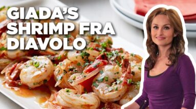 SPICY Shrimp Fra Diavolo with Giada De Laurentiis | Food Network
