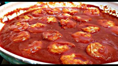 Mexican Style Spicy Shrimp Recipe | Camarones A La Diabla | 4K Cooking Video